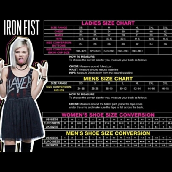 π Iron Fist Somewhere Over The Rainbow π Cropped Tank Medium - Picture 9 of 9